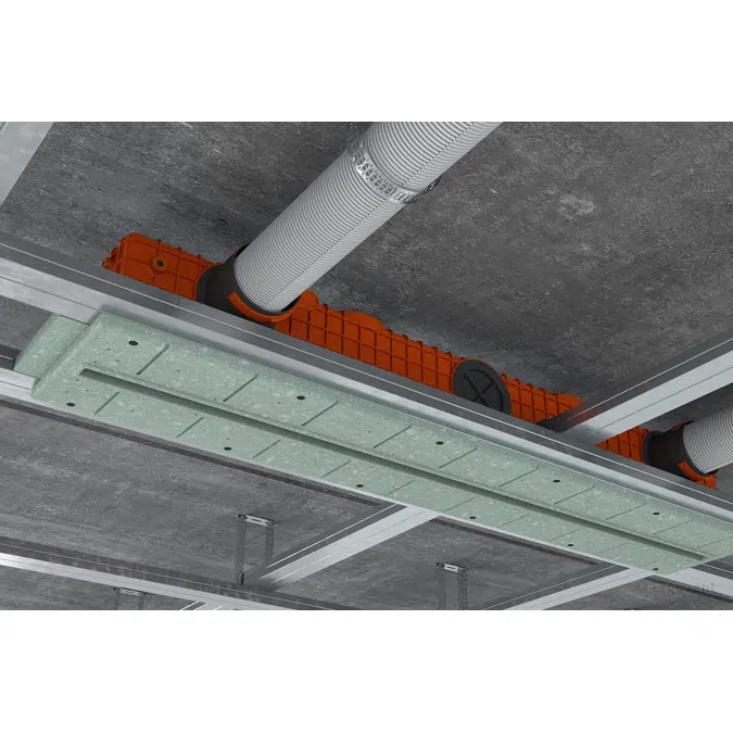 LINEO PRO PROFILE 75mm 1 slot diffuser