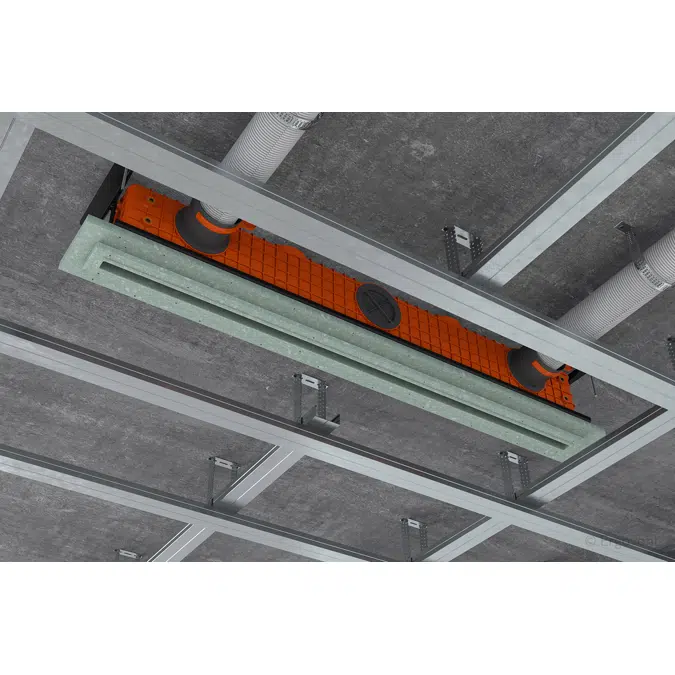 LINEO PRO SINGLE 90 mm 1 slot diffuser