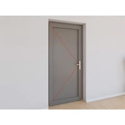 single entrance door pvc