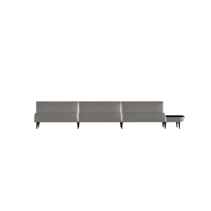 Ekko Modular Sofa  w. Metal Legs - Config 6