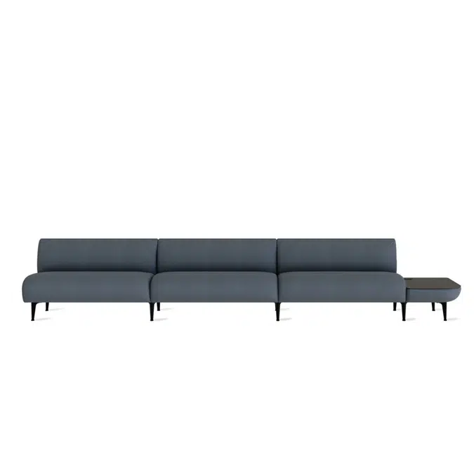 Ekko Modular Sofa  w. Metal Legs - Config 6