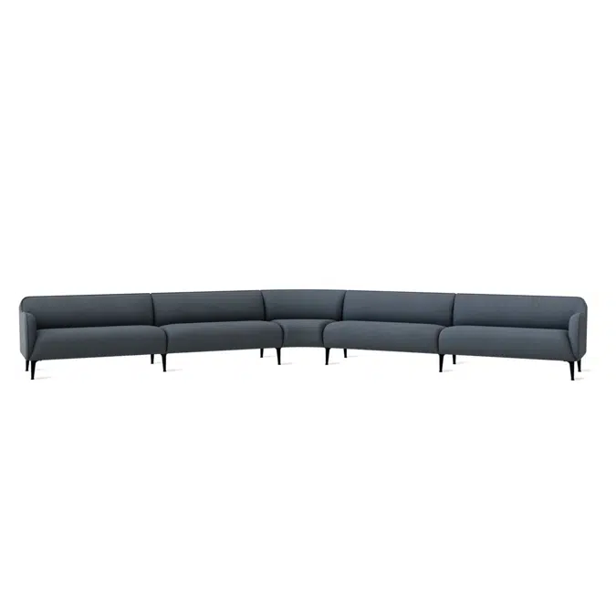 Ekko Modular Sofa  w. Metal Legs - Config 9