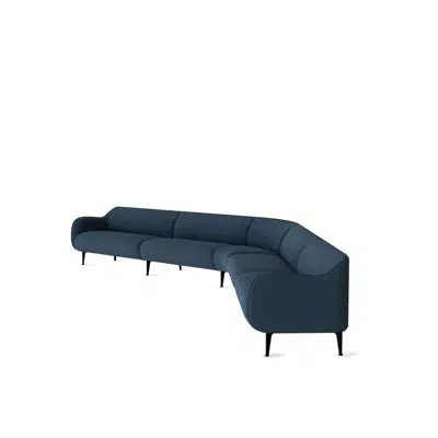 Obrázek pro Ekko Modular Sofa  w. Metal Legs - Config 9