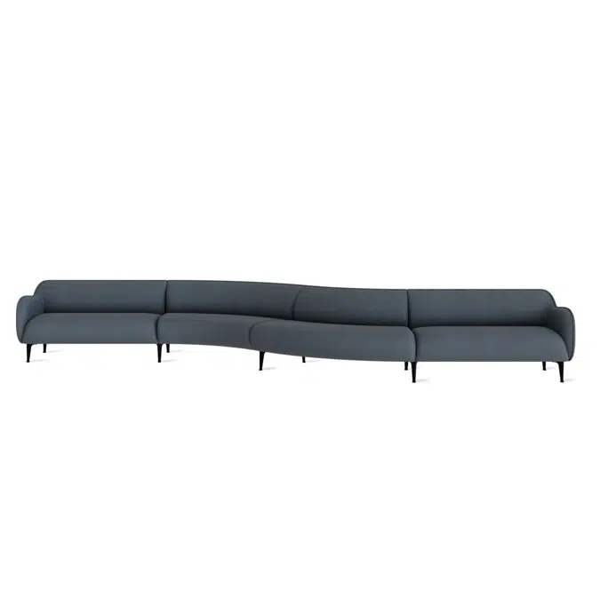 Ekko Modular Sofa  w. Metal Legs - Config 7