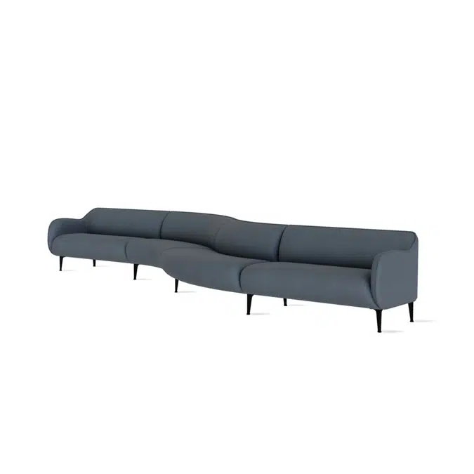 Ekko Modular Sofa  w. Metal Legs - Config 7