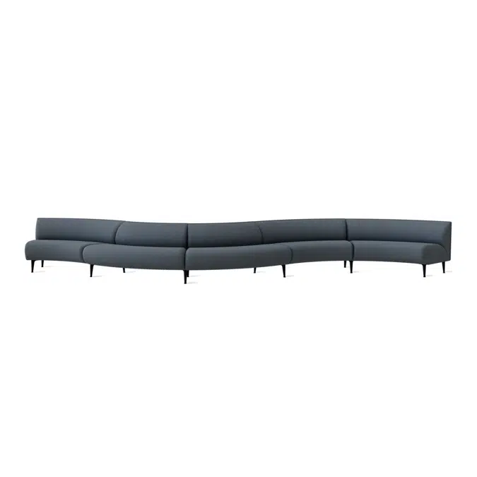 Ekko Modular Sofa  w. Metal Legs - Config 15