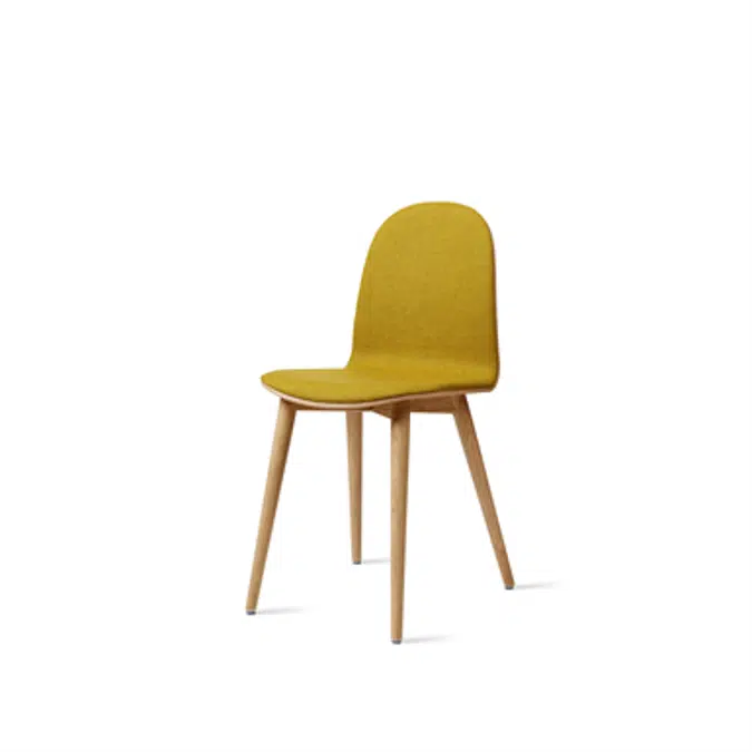 Nam Nam - Wood Chair - Front Upholstered