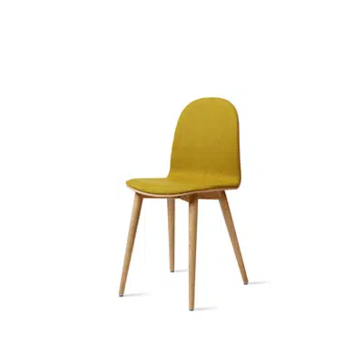 Image for Nam Nam - Wood Chair - Front Upholstered
