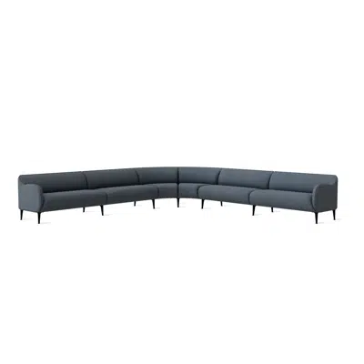 imagen para Ekko Modular Sofa  w. Metal Legs - Config 16