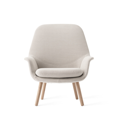 imagem para Smile Lounge - Wood Leg - High Back