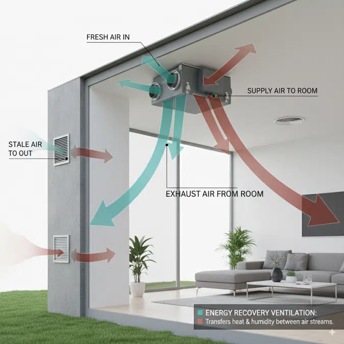Energy Recovery Ventilator (ODD-ERV-120)