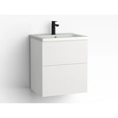 Image for Free bathroom cabinet with washbasin 515 drawers, single finish