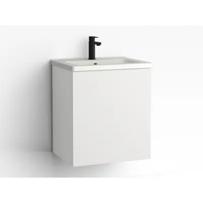 Image for Free bathroom cabinet with washbasin 515 door, single finish