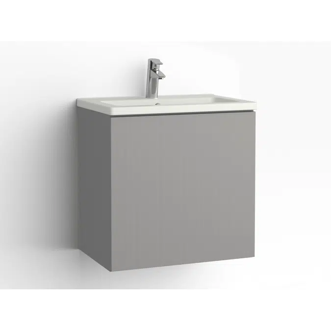BIM objects - Free download! Free bathroom cabinet with washbasin 615 ...