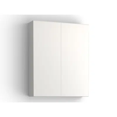 billede til Mirror Cabinet Viken 600 2 mirrors, single finish