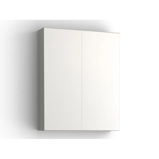 Mirror Cabinet Viken 600 2 mirrors, single finish