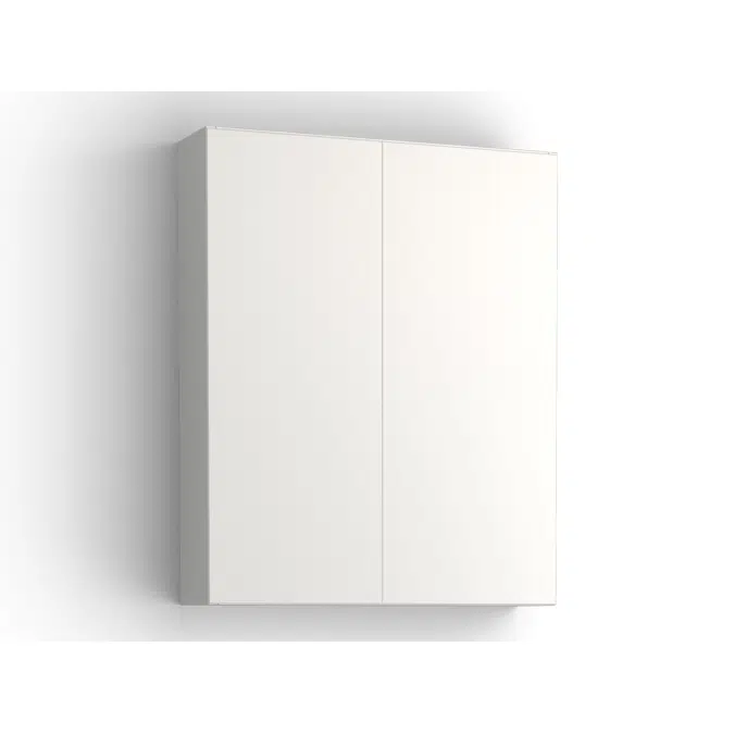 Mirror Cabinet Viken 600 2 mirrors, single finish