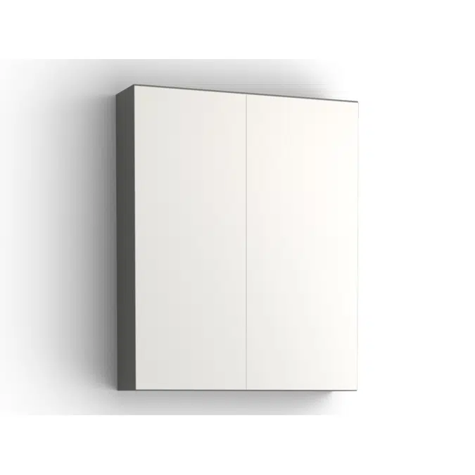 Mirror Cabinet Stråken 600, single finish