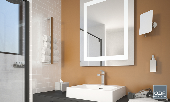 Mirrors & Bathroom cabinets - Mirrors with integrated lighting