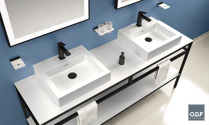 Taps & Washbasins - Vanity units - Compact Surface
