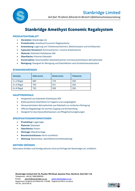 BIM-Datenblatt 2025 - Stanbridge Amethyst – Wirtschaftliche Rack-Serie.pdf