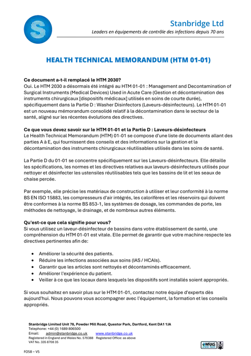 Le mémorandum technique de santé (HTM 01-01).pdf