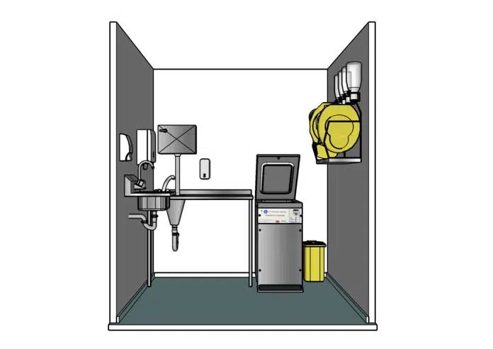CQC Compliant Sluice Room