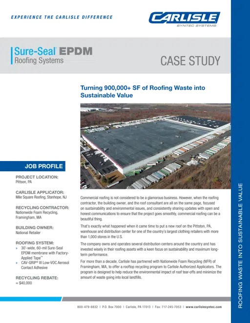 Sure-Seal EPDML-Case Study