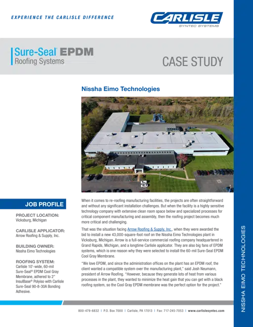 Sure-Seal EPDML-Case Study