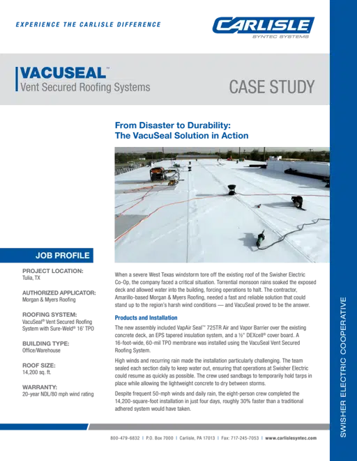 VACUSEAL-Case Study