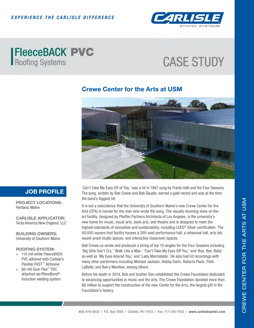 FleeceBACK PVCL-Case Study