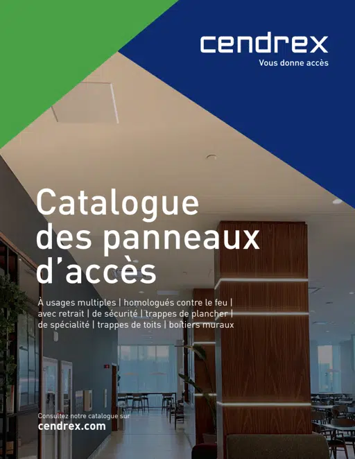 Catalogue des panneaux d'accès
