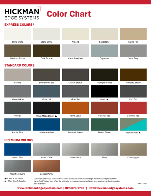 Color Chart