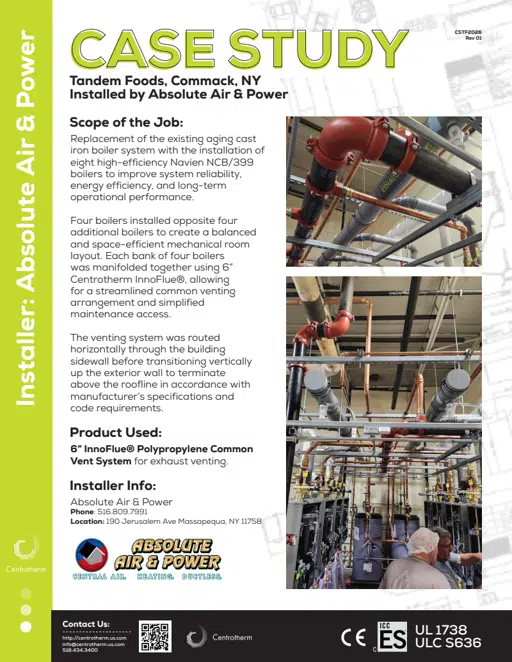 Commercial Install - Tandem Foods