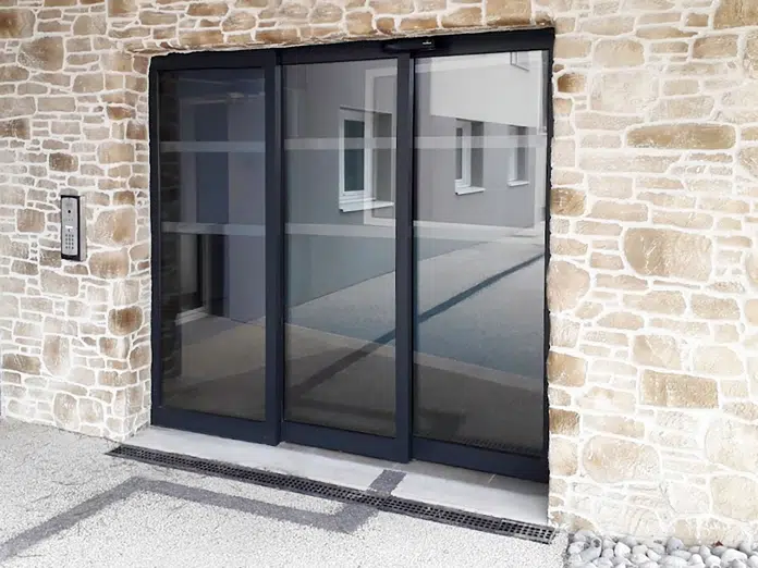 Entrance automatic doors - 1-leaf sliding doors