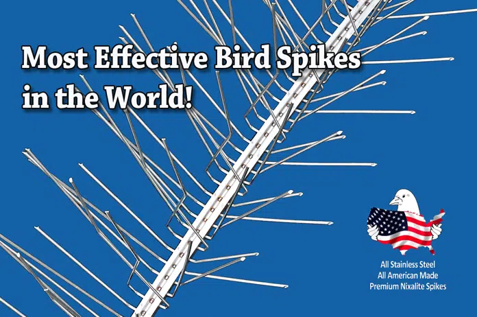 Bird Spikes - Nixalite Premium Bird Spikes