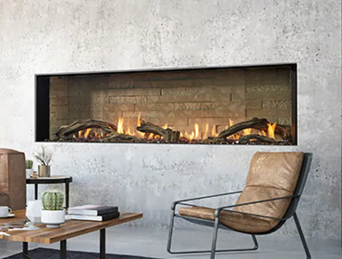 Linear Gas Fireplaces