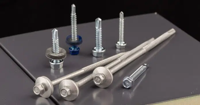 Fastening systems for lightweight roof and wall cladding - Self drilling fasteners