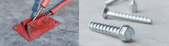 Anchors - Concrete screws
