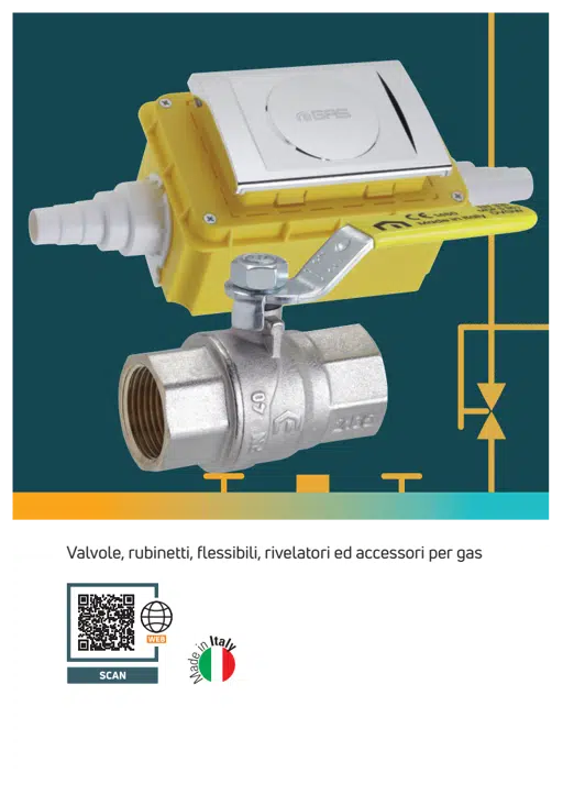 Catalogo Termoidraulica ed Ecoenergia - Valvole, rubinetti, flessibili, rilevatori per gas