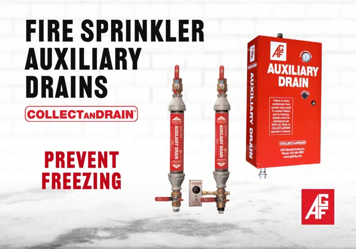 AGF Fire Sprinkler Products - COLLECTanDRAIN