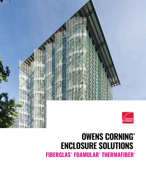  Owen Corning® Insulation Enclosure Solutions Brochure