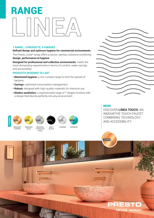 The Linea range