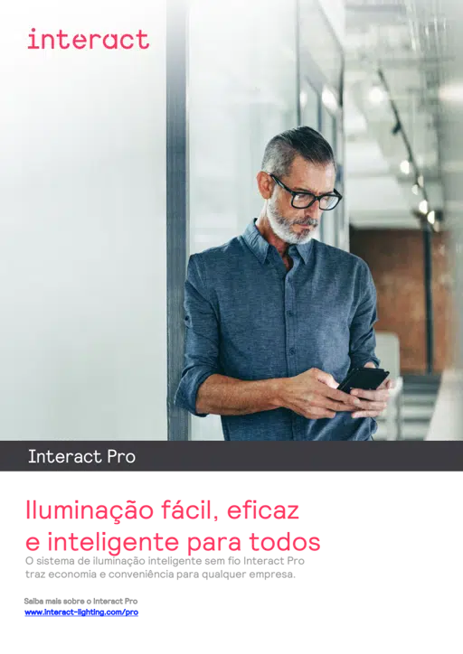 Brochura Interact Pro Smart Lighting Brasil