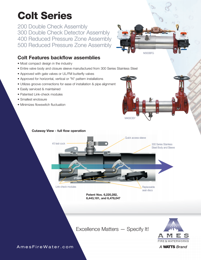 Objetos BIM - ¡Descarga gratis! Ames Fire & Waterworks | BIMobject