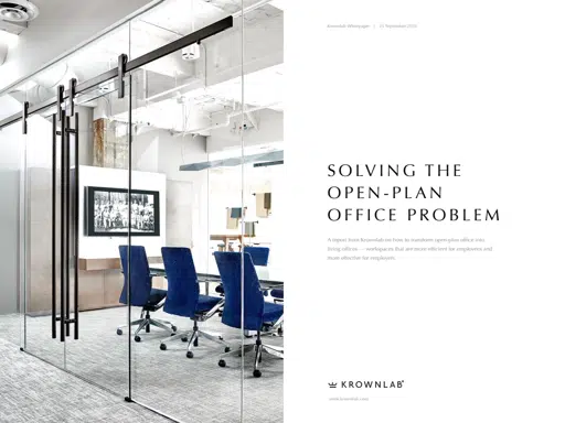 Solving The Open Office — A Report From Krownlab
