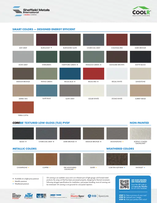 SMI Color Card