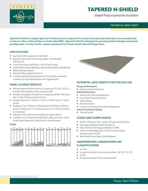 Tapered-H-Shield-TDS.pdf