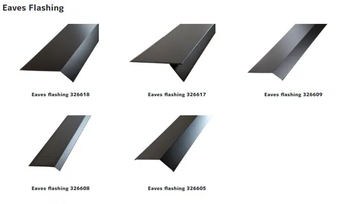 Plannja - Flashings / Eaves Flashing