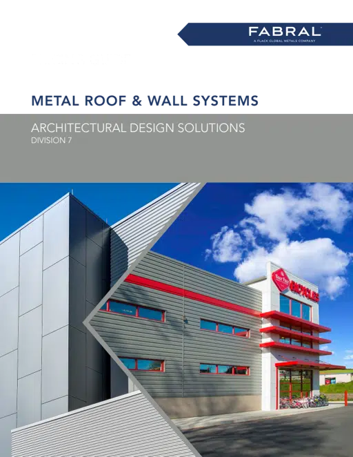 Metal Roof & Wall Systems Architectural Design Solutions